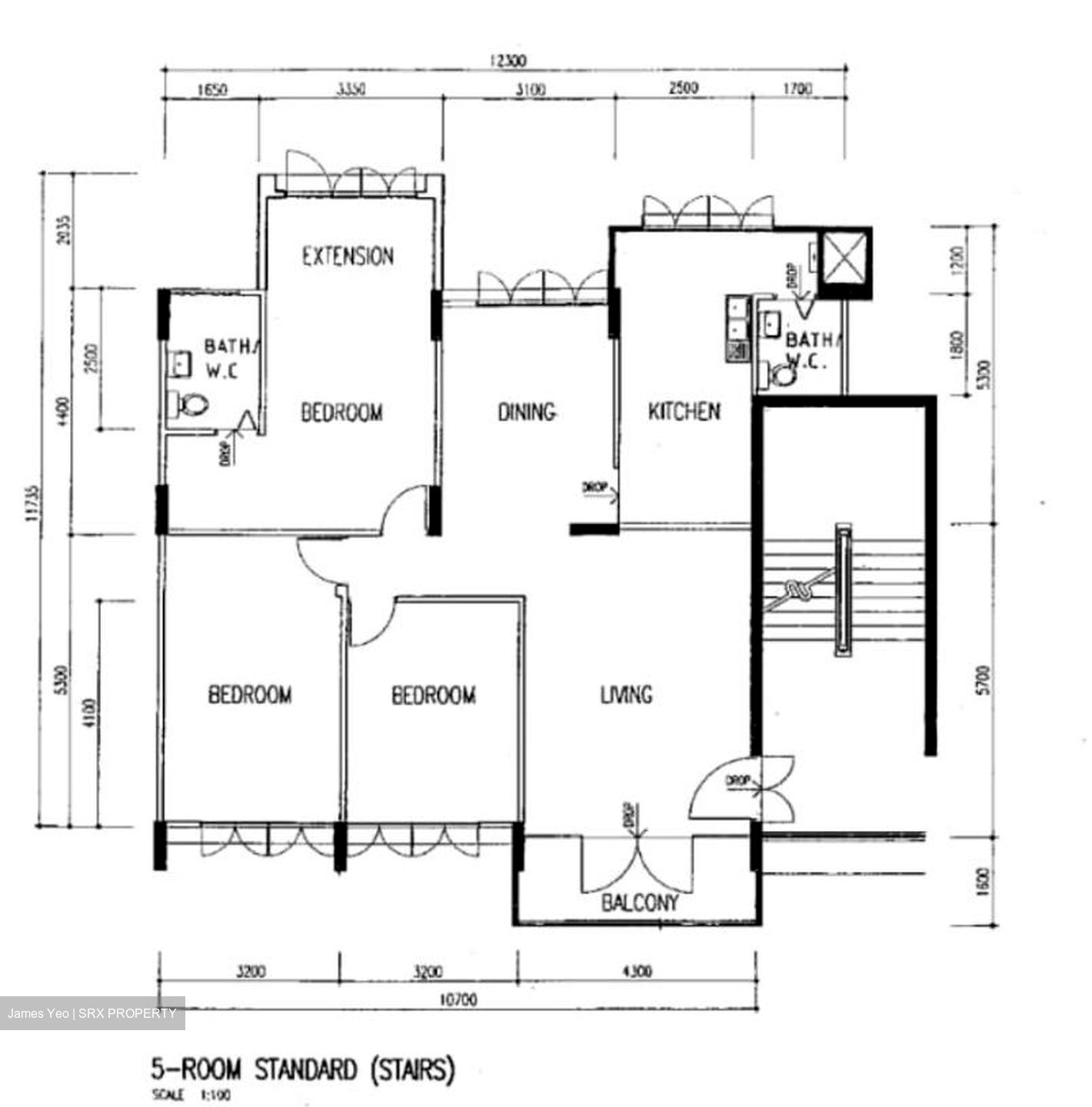Blk 22 Eunos Crescent View (Geylang), HDB 5 Rooms #510796731